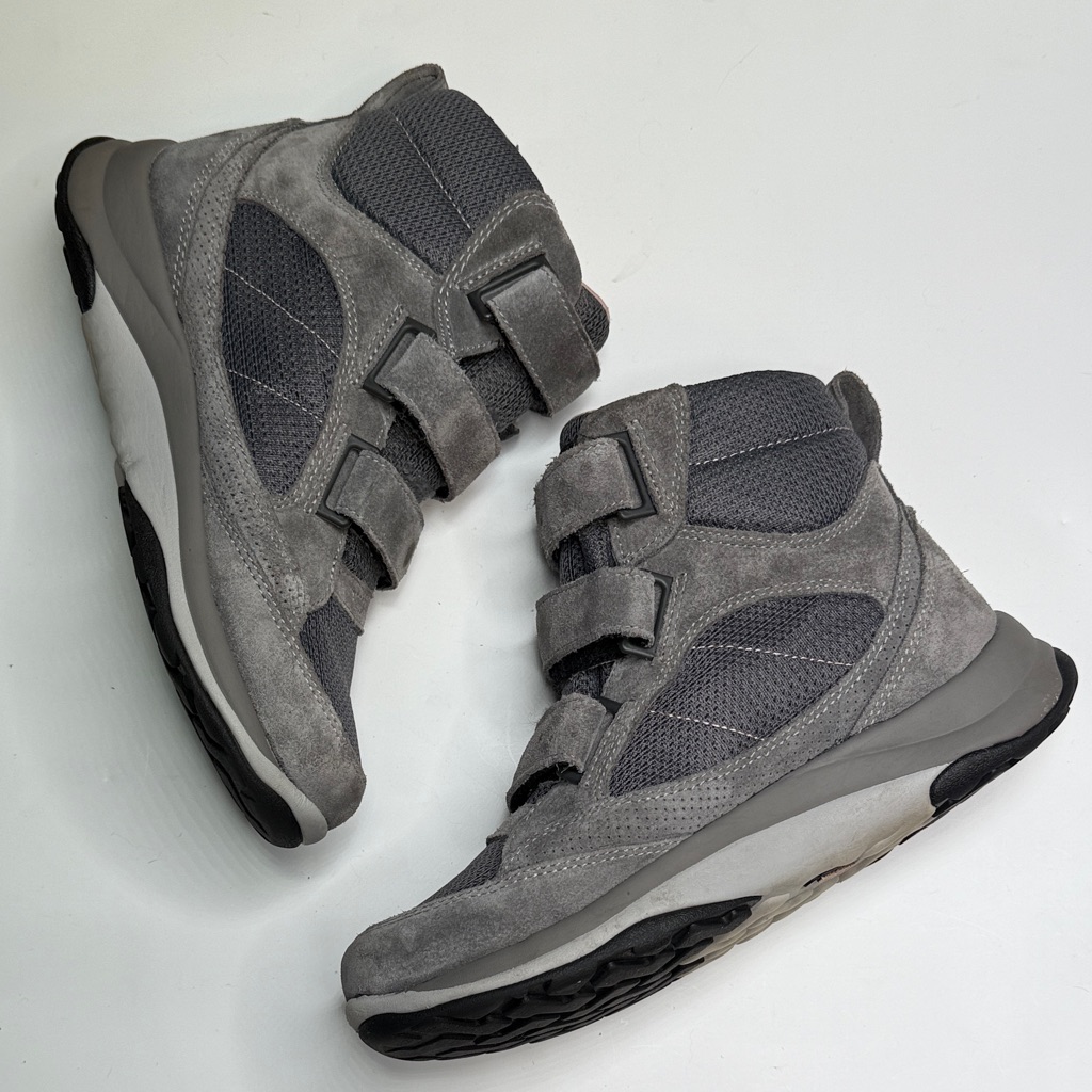 L.L.Bean Women’s Gray Leather Hiking Boots Insulated Waterproof S-413 Sz 7.5